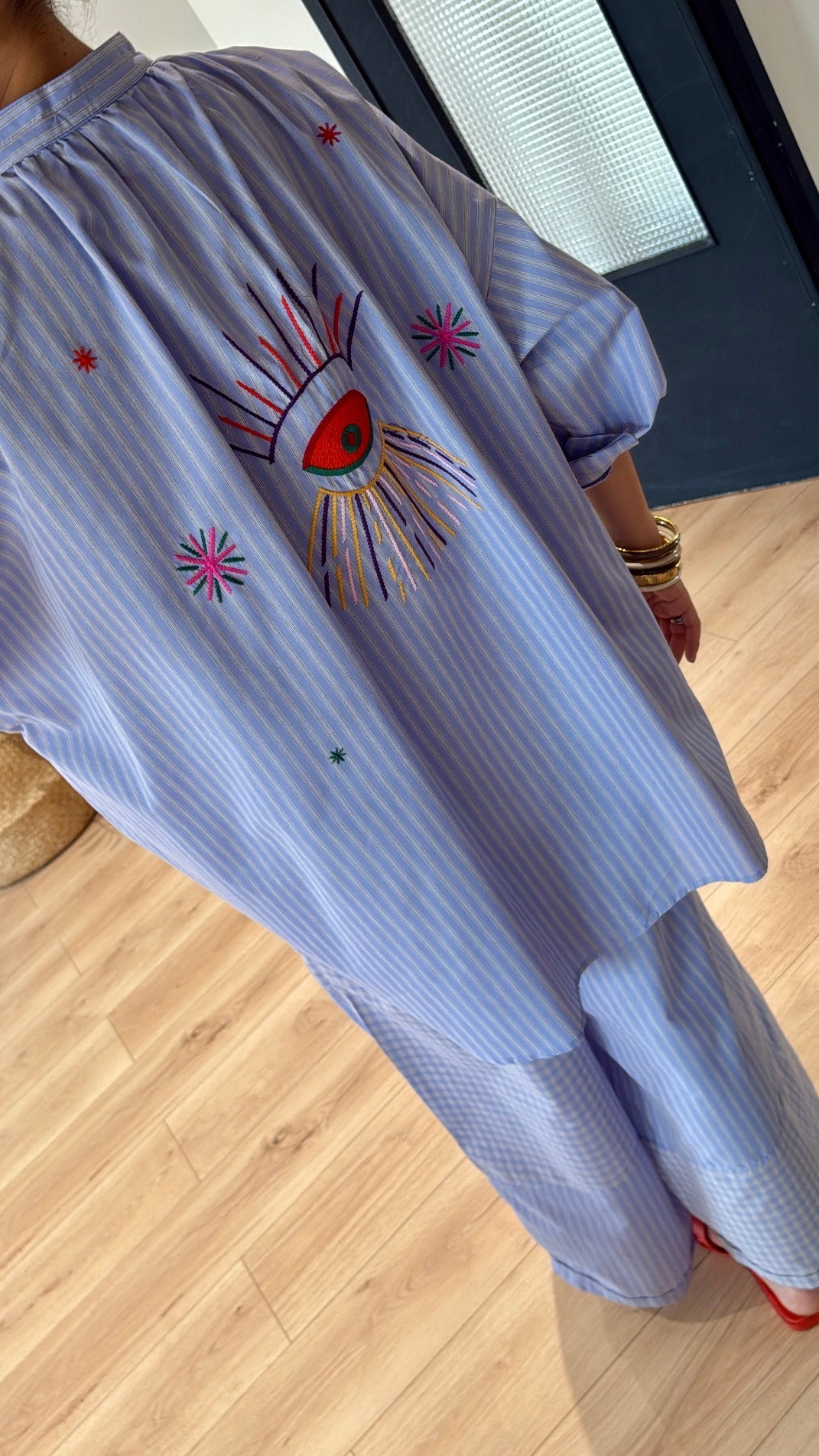 ENSEMBLE "BÉTI" BLEU