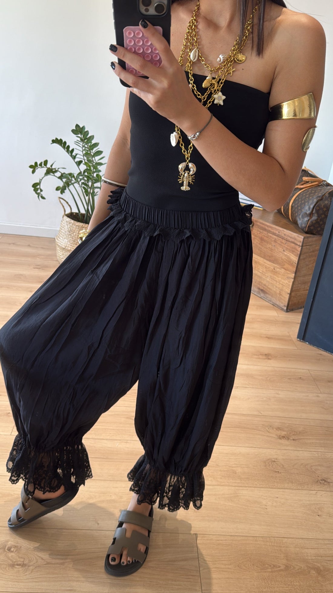 PANTALON NOIR "NAOMI"
